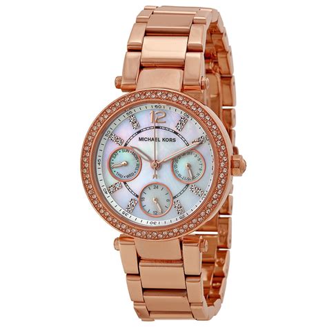 rrz michael kors|Michael Kors rose gold tone.